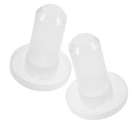 GANAZONO 2Pcs Small Poultry Feeder and Automatic Waterer Set for Quail Chickens Pigeons Plastic Chick Drinkers Feeding and Drinking Tray for Outdoor Poultry Care