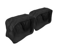 GANAZONO 2Pcs Storage for Car Vacuum Cleaner Electric Tire Pump Portable Storage Case for Compressors Versatile Organizer for Automotive Accessories Black