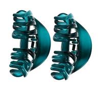 GANAZONO 2pcs Sturdy Acrylic Hair Claw Clip for Women Large Jaw Clip Comfortable Non-slip Styling Accessory for Work Casual and Social Events