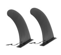 GANAZONO 2Pcs Surfboard Fins Detachable Paddleboard Fin Streamlined Design for Enhanced Stability Durable Compatible with Inflatable Surfboards Quick Release Easy Installation