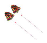 GANAZONO 2pcs Throw Parachute with String Outdoor Flying Playthings for Scientific Experiments for Outdoor Games and Activities