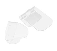 GANAZONO 2Pcs Transparent Handheld Makeup for Eyeliner and Cosmetic Mixing Durable Nail Art Display for Custom Shade Creation for Makeup Artists and DIY Nail