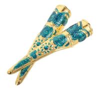 GANAZONO 2pcs Vintage Golden Iron Nail Rings with Comfortable Fit and Nail Protection for Costume Photoshoots and Themed Parties Ancient Fingertip Claw Accessories