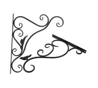 GANAZONO 2pcs Wall Hooks for Plants Decorative Metal Hanging Planter Brackets with Bird Maple Leaf Design Space Saving for Gardens and Balconies Weather Resistant and Easy to Install