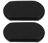 GANAZONO 2pcs Wheelchair Leg Rest Calf Pads with Leather Cover Comfortable Stable Elevating Footrest Support for Wheelchair Legs Suitable for Adult Mobility and