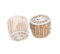 GANAZONO 2set Jute Fiber Bird Nesting Material Comfortable Bedding for Parakeets Finch Nests Zebra Finch Hide Parrot Birdcage Pigeon Cage House
