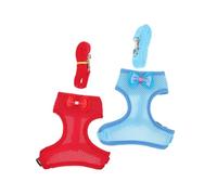 GANAZONO 2Sets Hen Leashes with Vest Adorable Rooster Costume Decoration for Outdoor Traction Comfortable Stylish Chicken Harness
