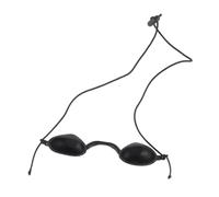 GANAZONO 3 Set Ipl Eye Patch with Hard Case Plastic Safety Goggles for Red Blue Light Protection Adjustable Fit for Cosmetic Procedures Teeth Tanning and Medical Use