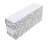 GANAZONO 30holes Nail Drill Bit Holder Case for Nail Art Tools Organizer Polishing Heads Storage Box for Salon Manicure Setup