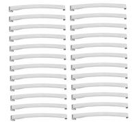 GANAZONO 30pcs Metal French Hair Barrettes Single Prong Anti-slip DIY Craft Clips for Women Teens Handmade Hairpin Accessories with Sturdy Grip