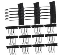 GANAZONO 3Bags Teeth Wig Combs for Hairpiece Caps Versatile Wig Accessory Tools with Cloth for Secure Wig Making and Easy Application Total