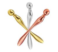 GANAZONO 3pcs Beauty Introduction Stick Zinc Alloy Eye Roller Tool for Facial Massage Applicator and Face Mask Application Massage Routine