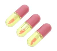 GANAZONO 3pcs Changing Lip Oil Moisturizing Lipsticks Portable Lip Glosses for Care Maintenance