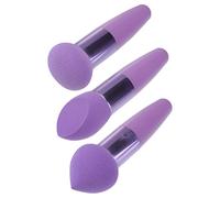 GANAZONO 3Pcs Makeup Sponge Pens Set Small Mushroom Heart Tools Versatile for Face Powder Liquid Makeup for Artists and Everyday Use