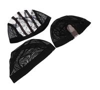 GANAZONO 3pcs Net Wig Cap Washable Reusable Hair Care Tool Mesh Net Cap for Sleeping in Practical for Women Wig Sturdy for Synthetic
