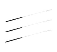 GANAZONO 3pcs Stainless Steel Puppet Arm Control Rod Sleeves Hand Stick Accessories for Puppet Interaction Unique Design for Stage Performances and Theater Entertainment