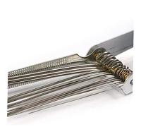 GANAZONO 3pcs Stainless Steel Torch Tip Cleaner Tool for Motorcycle Atv Moped Jet Carbon Dirt Removal Airbrush and Small Orifice Cleaning Kit