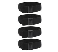 GANAZONO 4 Pcs Bento Box Elastic Straps Lunch Holder Nylon Bands Double Layer Lunchbox Strap Reusable Easy to Clean Simple Design for Travel and School Lunchboxes