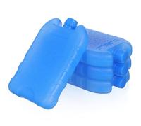 GANAZONO 4 Pcs Reusable Ice Packs for Coolers Medium Freezer Packs for Lunch Box Insulation and Cooling for Home and Camping