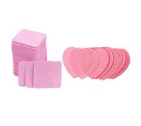 GANAZONO 400 Sheets Cotton Nail Wipes Gentle and Effective Lint Free Wipes with Storage Case Creative Pink Pads for Acrylic and Gel Nails Home Use