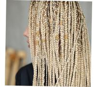 GANAZONO 40pcs Hair Cuffs for Braids Cute Hair Accessories for Women Diy Dreadlock Jewelry Braids Rings Clips for Braiding
