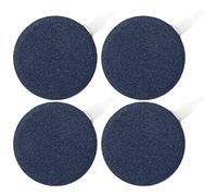 GANAZONO 4pcs Aquarium Air Stone Durable Oxygen Stone for Fish Tank Efficient Air Bubble Disc for Freshwater Saltwater for Ornamental Breeding