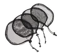 GANAZONO 4pcs Breathable Ponytail Hairnets Elastic Wig Net Caps Hair Bun Cover for Girls Portable Wig Accessory for Daily Use