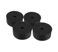 GANAZONO 4pcs Cat Climbing Frame Accessories Cat Scratch Repair Replacements Hole Plugs Post End Cap Black Plastic