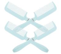 GANAZONO 4pcs Hair Brush Set Small Comb for Curly Hair Long Handled Shampoo Comb Wide Tooth for Women for Styling