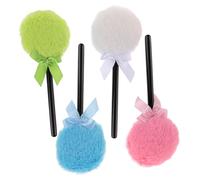 GANAZONO 4pcs Small Powder Puff for Body Powder Setting Fluffy Makeup Puff Reusable Dry for Travel Household Use
