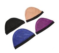 GANAZONO 4pcs Women Bathing Caps Sleep Cap for Night Hair Protective for Chemo Patients
