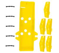 GANAZONO 5 Sets Hand Protector Ice Fishing Cover Sleeve Durable Outdoor Ice Drill Accessory Easy to Store Compact and Protection