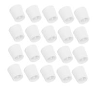 GANAZONO 50pcs Toothpaste Caps Screw Caps Lip Gloss Squeeze Tubes Self Sealing No Mess Essential Oil