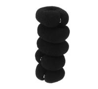 GANAZONO 5pcs Bun Maker Small Donut Hair Bun Forms for Girls Women Versatile Hair Accessories for Bridal Dance Everyday Styles Easy to Use Create Beautiful Looks