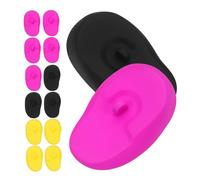 GANAZONO 6 Pairs Silicone Ear Covers for Hair Coloring Heat-resistant Reusable Ear Protectors for Salon and Travel Use Ergonomic Fit From Dye Perm Chemicals and Heat