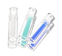 GANAZONO 6Pcs Convenient Contacts Lens Applicators Soft Lens Removing Tools for Easy Wear Travel Compact Lightweight Design Green Blue and Colors