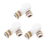 GANAZONO 6pcs Dog Finger Toothbrush Wipes Portable Pet Oral Cleaning Tool for Cats and Dogs Material Gentle Teeth and Gums Easy to Use and Store Helps Reduce Bad Breath and Dental Issues