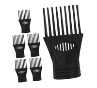 GANAZONO 6pcs Hair Dryer Nozzle Attachments Blow Dryer Diffuser Comb for Salon and Home Use Easy to Install Styling Tools for All Hair Types