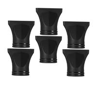 GANAZONO 6pcs Hair Dryer Nozzle Replacement Flat Duckbill Concentrator Attachments Heat Resistant Blow Dryer Styling Tools for Salon and Home Use