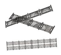 GANAZONO 6Pcs Mini Retro Fence Durable Material for Miniature Garden Decoration and DIY Projects for Dollhouses and Micro Landscapes