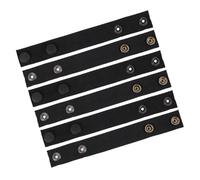 GANAZONO 6Pcs Nylon Duty Belt Keepers Snap Loops for Outdoor Gear Adjustable Belt Keeper Straps Suitable for Backpack and Tactical Use