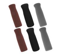 GANAZONO 6pcs Thick Hand Grip Cane Handle Wraps for Comfortable Support Cushioned Walking Cane Accessories for Seniors Easy to Install and Protect Hands from Cold