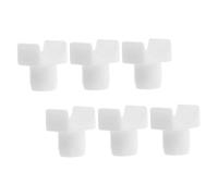 GANAZONO 6pcs Wheelchair Rail Support Blocks Easy Install Accessories for Enhanced Stability and Comfort Wear-Resistant Design for -Term Use and Convenient Portability