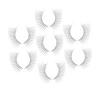 GANAZONO 7pairs Halloween Fake Eyelashes for Stage Party Women Creative Cluster Lashes Art Eyelashes for Women Halloween Costume Makeup