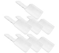 GANAZONO 7pcs Professional Barber Fade Comb Set for Men Curved Precision Haircut Styling Tool with Ergonomic Grip for Home and Salon Use Versatile Hairdressing Detangling Comb