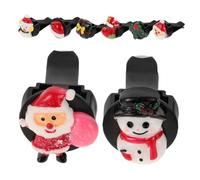 GANAZONO 8pcs Christmas Car Air Freshener Clips Santa Claus Snowman Holiday Diffuser Vent Perfume Accessories for Car Decoration with Unique Scents and Sleek Design