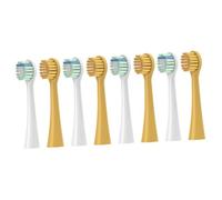 GANAZONO 8pcs Electric Toothbrush Replacement Brush Heads Soft Bristle Toothbrush Heads Replacement Parts for Electric