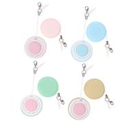 GANAZONO 8pcs Eyeglass Lens Cleaner Wipes with Portable Keychain, Mobile Phone Screen Cleaning Wipes for Glasses and Electronic Devices, Multipurpose Travel Cleaning Kit