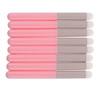 GANAZONO 8pcs Lip Brush for Lipstick and Concealer Mini Lip Gloss Applicator with Soft White Bristles Makeup Brushes for Blending and Smudging Suitable for Beginners and Professionals