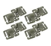 GANAZONO 8Pcs Rotating Hydration Bladder Tube Clips Water Bag Hose Clamps Tactical Water Backpack Accessories for Outdoor Hiking Camping